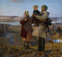 Картины - На отвоёванной земле.