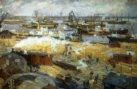 Картины - Ленинградский порт