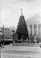 Прокопьевск - Новогодняя ёлка у Драмтеатра.