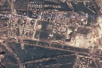 Курск - Курск, 20 июля 1966 года. Фото спутника-шпиона Корона. Парковая.