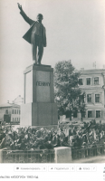 Тула - Тула, Тула, Тула - я, Тула - Родина моя! Памятник Ленину на площади Восстания. 1963 год.