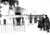Московская область - Вид Бородинского музея, разграбленного и сожженного немцами при отступлении