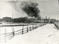 Шуя - Пожар на фабрике М.А. Павлова