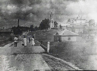 Лежнево - Новые Горки. Лежневский район. Колокольня и старая церковь.