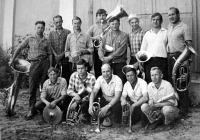 Лежнево - Новые Горки. Лежневский район. Духовой оркестр клуба Ново-Горкинской фабрики.