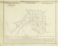 Волоколамск - План Волоколамска 1830 (проект)