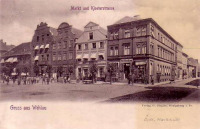 Калининградская область - Wehlau (Знаменск), Markt und Klosterstrasse.