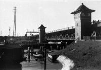 Калининград - Калининград (до 1946 г. Кёнигсберг). Reichsbahnbruecke - Двухярусный мост 1935 год