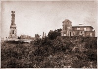 Калининград - Калининград (до 1946 г. Кёнигсберг). Обсерватория и памятник на воинском мемориале.