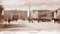  - Центральный вокзал Кёнигсберга 1889 год