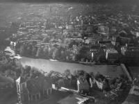 Калининград - Кёнигсберг, вид сверху. Съёмка между 1942-1944 годами.