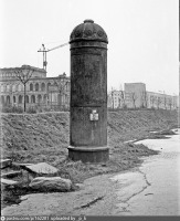 Калининград - Калининград (Кенигсберг). Вид с о. Кнейпхоф на бывшую Биржу. Май 1967 года