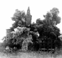 Калининград - Уничтожение Королевского замка в 1953 году.