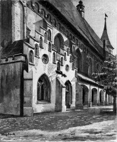 Калининград - Кёнигсберг. Могила Канта возле Кафедрального собора, 1890 год.