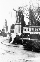 Калининград - Кёнигсберг 1945 г май, памятник Вильгельму I