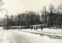 Калининград - Калининград. Зимний вид на главный вход в зоосад на Сталинградском проспекте.