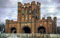 Калининград - Калининград. Разрушенные Королевские ворота.