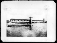 Калининград - Konigsberg in Prussia . Reichsbahnbrucke uber die Pregel , 1929