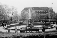 Калининград - Фонтан в сквере у драмтеатра.