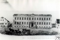 Советск - Так выглядел прежде главный почтамт в г.Тильзит в 1840 году.
