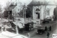 Советск - Улица Победы, угол ул.Дружбы. Западная часть Ландкирхи (Landkirche).