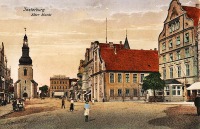 Черняховск - Черняховск (до 1946 г Инстербург). Старый рынок
