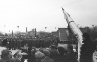 Черняховск - Черняховск. Площадь Ленина. Демонстрация и парад 7 Ноября.