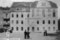 Гусев - Gumbinnen - Gartenstrasse. Meisterschule. Гусев. Улица Ульяновых.