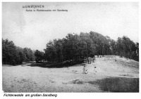 Гусев - Gumbinnen- Fichtenwalde, grosse  Sandberg