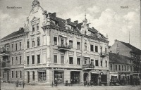 Гусев - Gumbinnen. Ecke Friedrich-Wilhelm-Platz/Koenigstrasse.