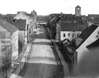 Гусев - Gumbinnen. Blick aus dem Eckhaus Sodeiker Strasse/Luisenstrasse stadteinwaerts zur Koenigstrasse