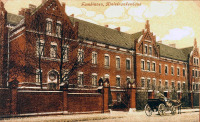 Гусев - Gumbinnen. Lazarettstrasse. Kreiskrankenhaus.