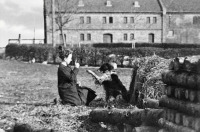 Гусев - Kampischkehmen (Angereck), auf dem Hof.
