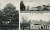 Гусев - Kampischkehmen, Kastanienbaum, Domaene, Gasthaus.