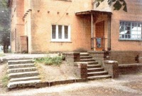 Гвардейск - Дом №. 20 в Банхофштрассе с задней стороны в 1995 году