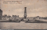 Озерск - Darkehmen. Marktplatz mit Kriegerdenkmal