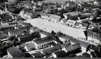 Нестеров - Stallupenen. Luftbild mit Marktplatz