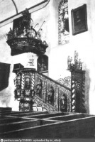 Правдинск - Allenburg. Kanzel der Ordenskirche von 1682 1900—1914, Россия, Калининградская область, Правдинск