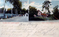 Ладушкин - Ludwigsort, Am Teich, Kurhaus.
