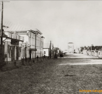 Калуга - Калуга  - Российский город. Улица Московская. 1904 год.