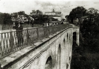 Калуга - Калуга - Российский город.  Мост через Березуйский овраг. 1908 год.