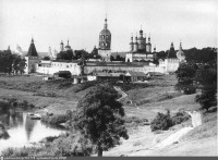 Боровск - Калужская губерния.  Боровский Пафнутьев монастырь 1912—1917, Россия, Калужская область, Боровский район, Боровск