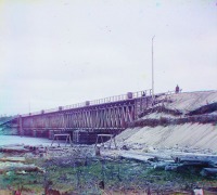 Республика Карелия - Ж.д. мост через реку Сегеж[а].