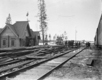 Беломорск - Железнодорожная станция Шуерецкая Мурманской железной дороги  в 1919 году