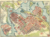 Выборг - План города Выборг 1915 года.