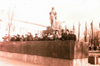 Истра - 1 Мая 1983 года. Истра. Площадь Революции.
