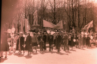 Истра - 1 Мая. 1986 год. Колонна Ветроэна.