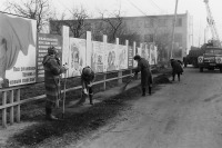 Истра - Субботник на территории Ветроэна. 1986 г.