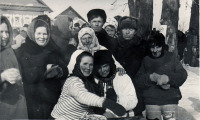 Нема - Деревня Слудка, Немский район. Проводы русской зимы 28 февраля 1971 года.