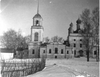 Костромская область - Никольская церковь на Дору в селе Палкино. Антроповский район.